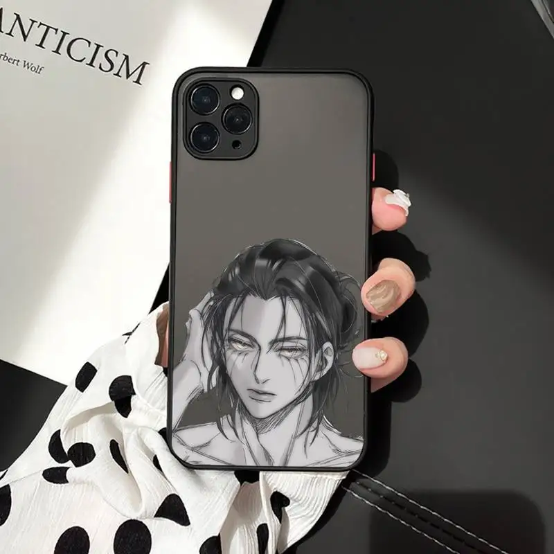 Attack On Titan Japanese Anime Phone Cases matte transparent  For iphone 14 11 12 13 plus mini x xs xr pro max cover