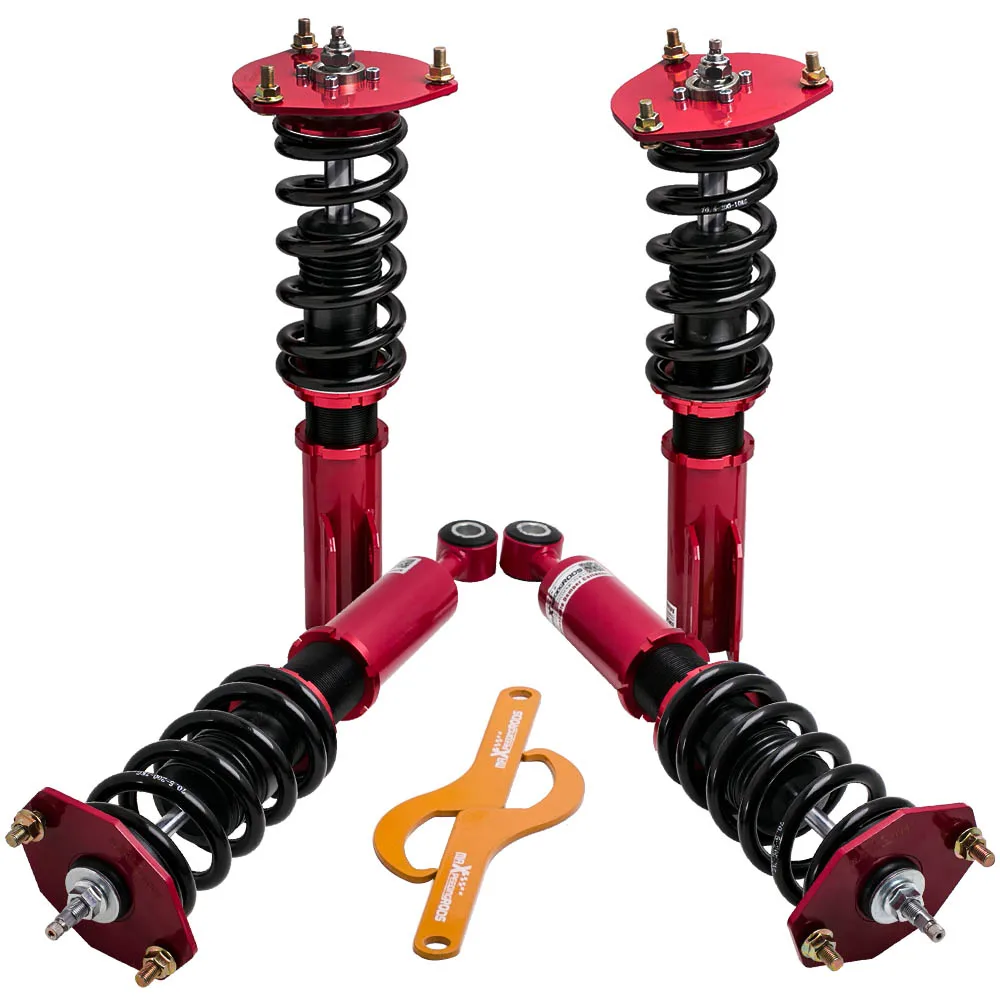 Амортизатор Coilover для Mitsubishi 3000GT 1991 1999 Dodge Stealth 3000gt 1996 24 способа|Амортизаторы и