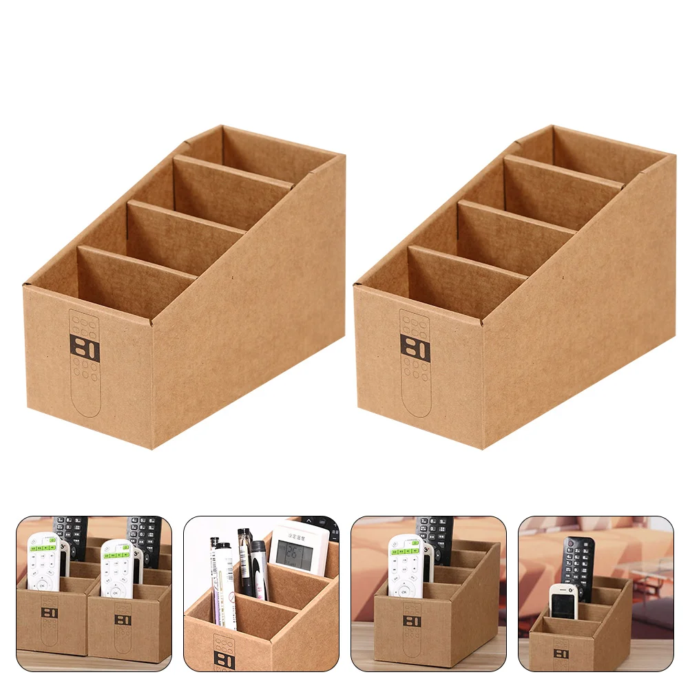 

2pcs Multi-functional Boxes Practical Life Sundries Boxes Storage Holders