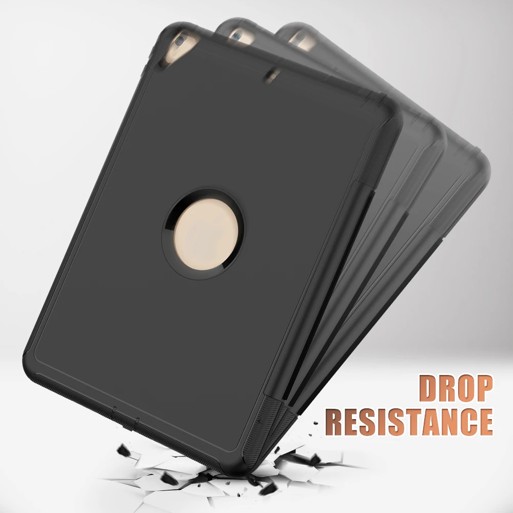 Модный чехол для iPad Pro 10 5 дюймов из поликарбоната + ТПУ ПУ кожи чехол-подставка Air