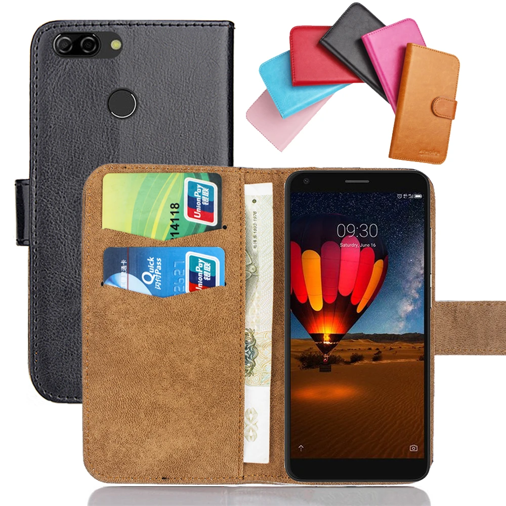Чехол для телефона ZTE Blade V9 Vita 5 45 дюйма флип чехол из мягкой кожи Crazy Horse с функцией