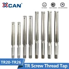 Резьбовой кран XCAN, ручной тройной трапециевидный кран с левойправой резьбой из быстрорежущей стали, винтовой кран, сверлильный станок, резьбовой кран