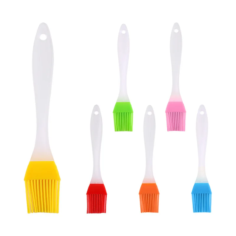 

Silicone Oil Brush Heat Resistant Food Barbecue Brush Non-stick Cooking Brush Seasoning Brush Barbeque Accessories Utensil