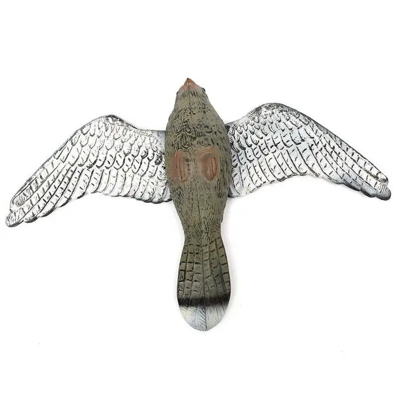 Realistic Flying Bird Hawk Pigeon Decoy Pest Control Garden Scarer Scarecrow Ornament | Дом и сад