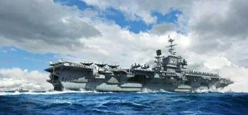 Trumpeter 06716 1/700 USS Джон Ф Кеннеди авианосец пластиковый комплект T48 | Игрушки и хобби