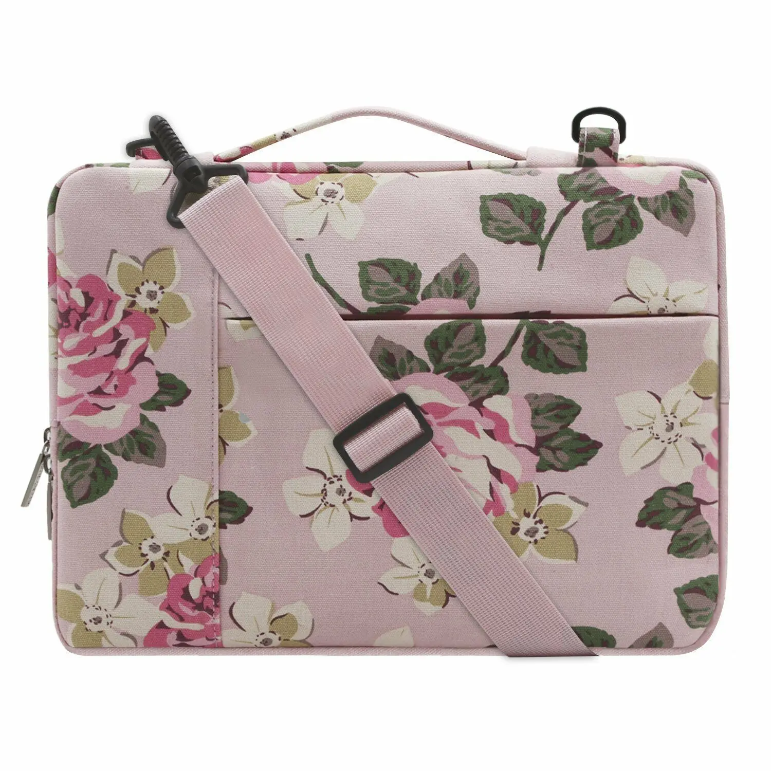 Pink Mosiso Новая поверхность Mac Air 11 13 сумка для ноутбука Macbook retina/Pro 11 13 14 15 дюймов компьютер сумки через плечо для Dell/hp/Xiaomi - Цвет: Pink