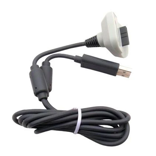 Зарядный кабель OSTENT White 2 в 1 + аккумуляторная батарея для беспроводного