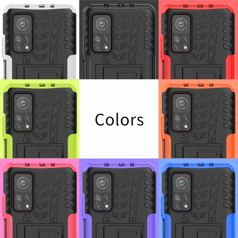 ShockProof Case For Xiaomi Mi 10 11 Lite 9T 10T Pro 5G Mi10 Ultra Cases Armor Style Stand Cover For Xiaomi Mi 9 SE Case Hybrid images - 6