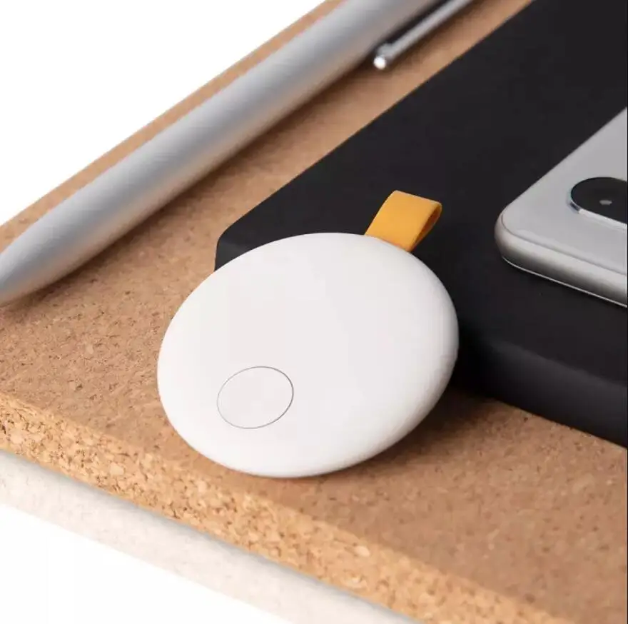 Белый Xiaomi Ranres Смарт Анти утерянное устройство интеллектуальное позиционирование сигнализации поиск трекер Pet сумка кошелек ключ искатель телефонная коробка поиск - Цвет: Белый