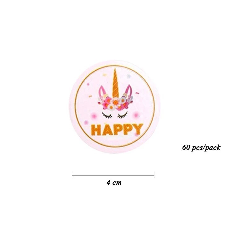 60 PCS Stickers 2 Микки Маус тема одноразовая посуда наборы бумажные тарелки и стаканы вечерние поставки вечерние баннер Свадебные/детский наряд в качестве подарка на день рождения бассейн вечерние украшения - Color: 60 PCS Stickers 2