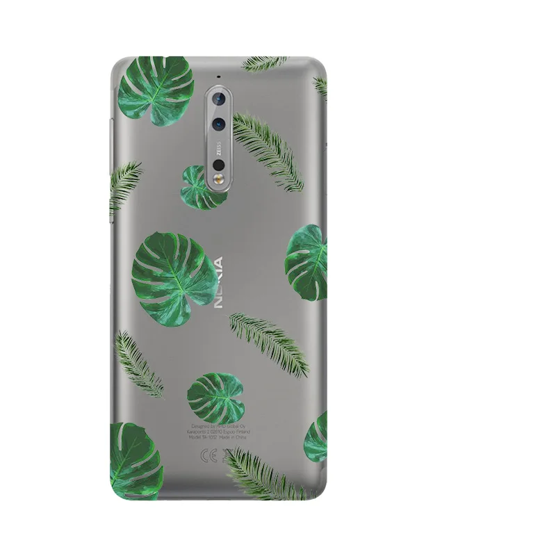 Мягкий ТПУ чехол для Nokia 8 s полная Защита задняя крышка Nokia8 5 3 &quotзадняя телефона