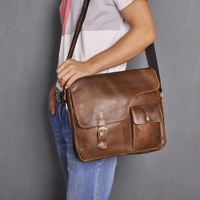 Сумка-мессенджер на одно плечо для ноутбука 12 дюймов 2089 | Багаж и сумки