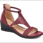Женские сандалии с открытым носком, на танкетке, простые туфли в римском стиле на низком каблуке, удобная мягкая женская обувь, привлекательная обувь для женщин, 2021