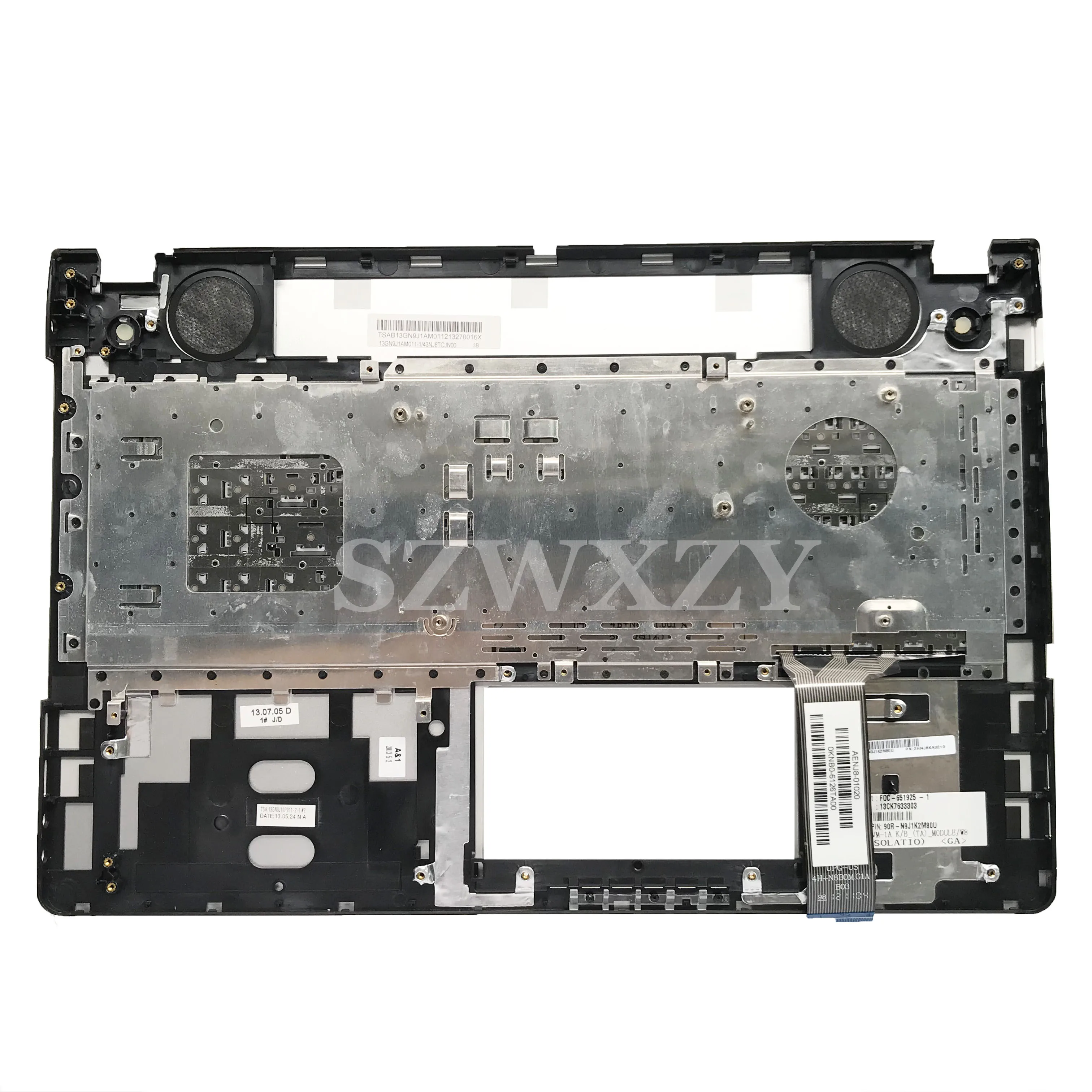 100% Новый оригинальный для ASUS N56 N56V N56VM N56VZ США раскладка Серебряная клавиатура