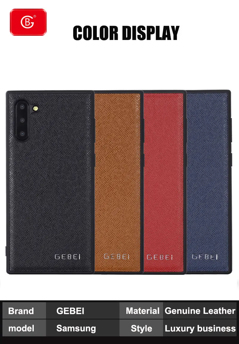 Брендовый чехол для телефона из натуральной кожи для samsung Galaxy Note 10 S10 Plus E, роскошная ультратонкая задняя крышка, противоударный защитный чехол s
