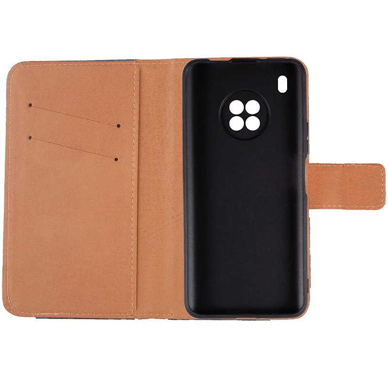 Dành Cho Huawei Y9a 6.63 "Case Book Phong Cách Bao Da Ví Da Lộn Bao Da Ốp Lưng Điện Thoại Huawei Y9a Bao Da phone case for huawei