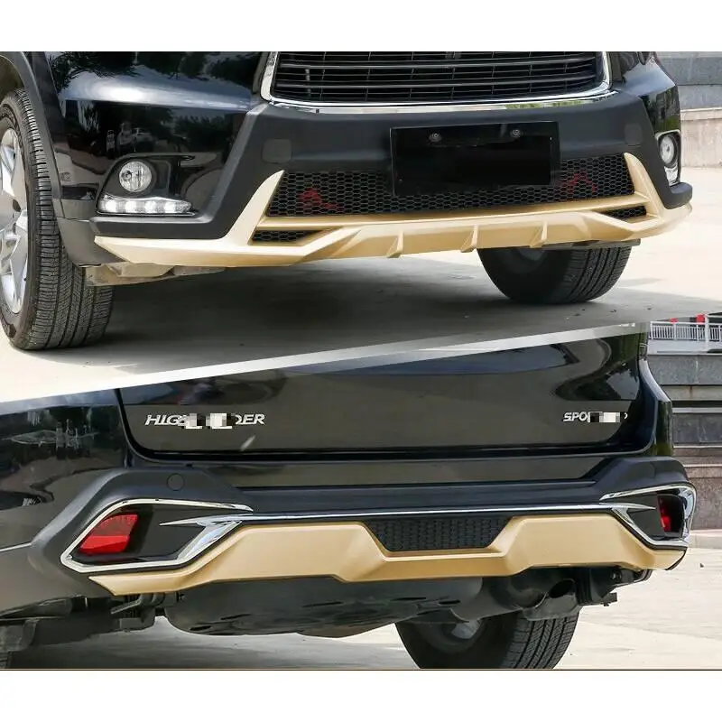 Внешние декоративные автомобильные аксессуары Tunning передний задний диффузор