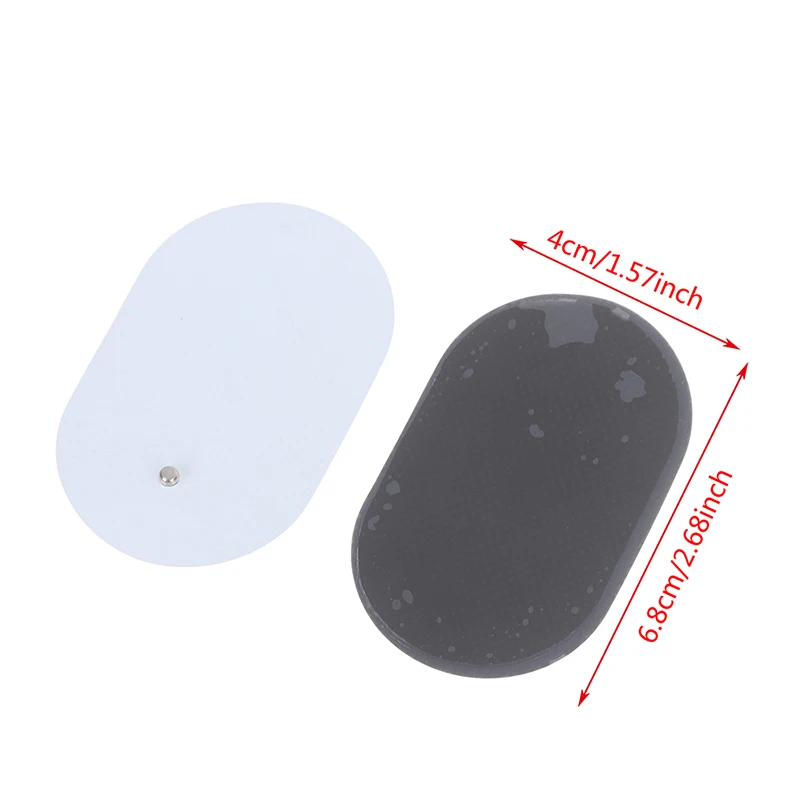 

10Pcs Siliconen Gel Elektrode Vervanging Pads Voor Stimulators Elektrode Pacthes Voor Mini Full Body Stimulators Skin Stickers