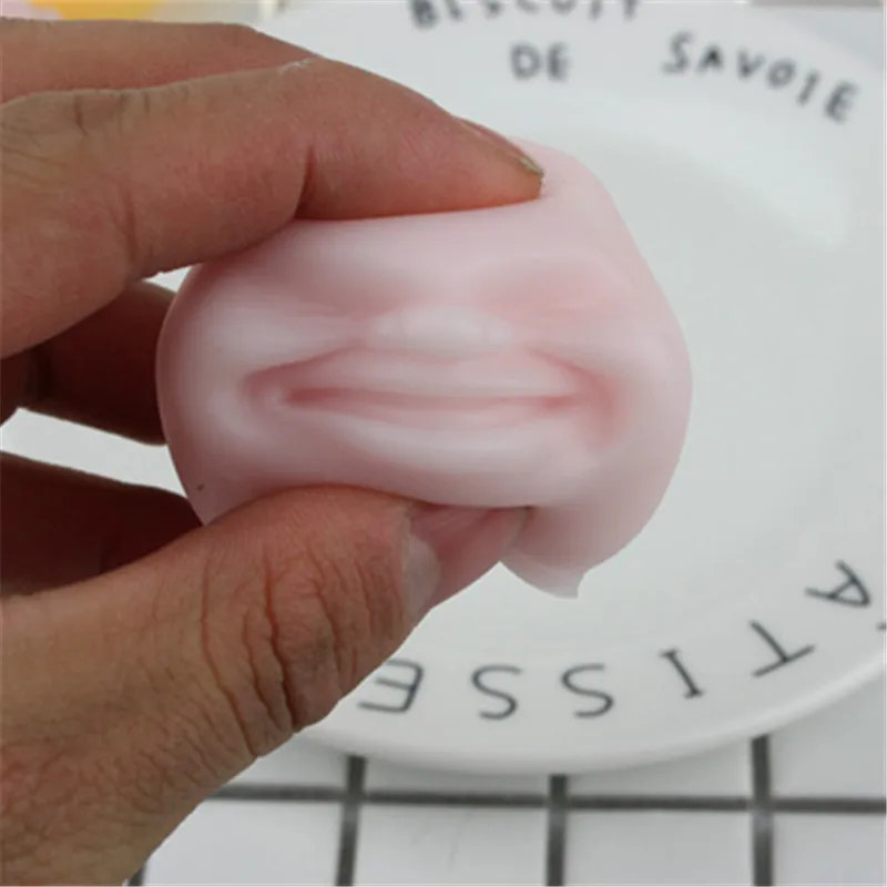 Веселая Новинка мяч-антистресс Caomaru игрушка с человеческим лицом удивление