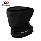 WEST BIKING летняя велосипедная маска для лица анти-УФ головной убор велосипедная Кепка для бега от пота велосипедная бандана спортивный волшебный шарф маска для лица