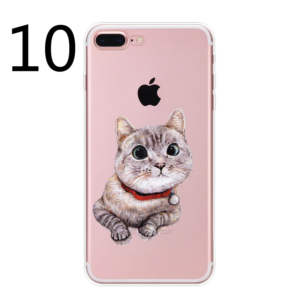 Модный мультяшный чехол для пары iPhone 6plus 7plus 8plus силиконовый матовый iphone 7 8 6s