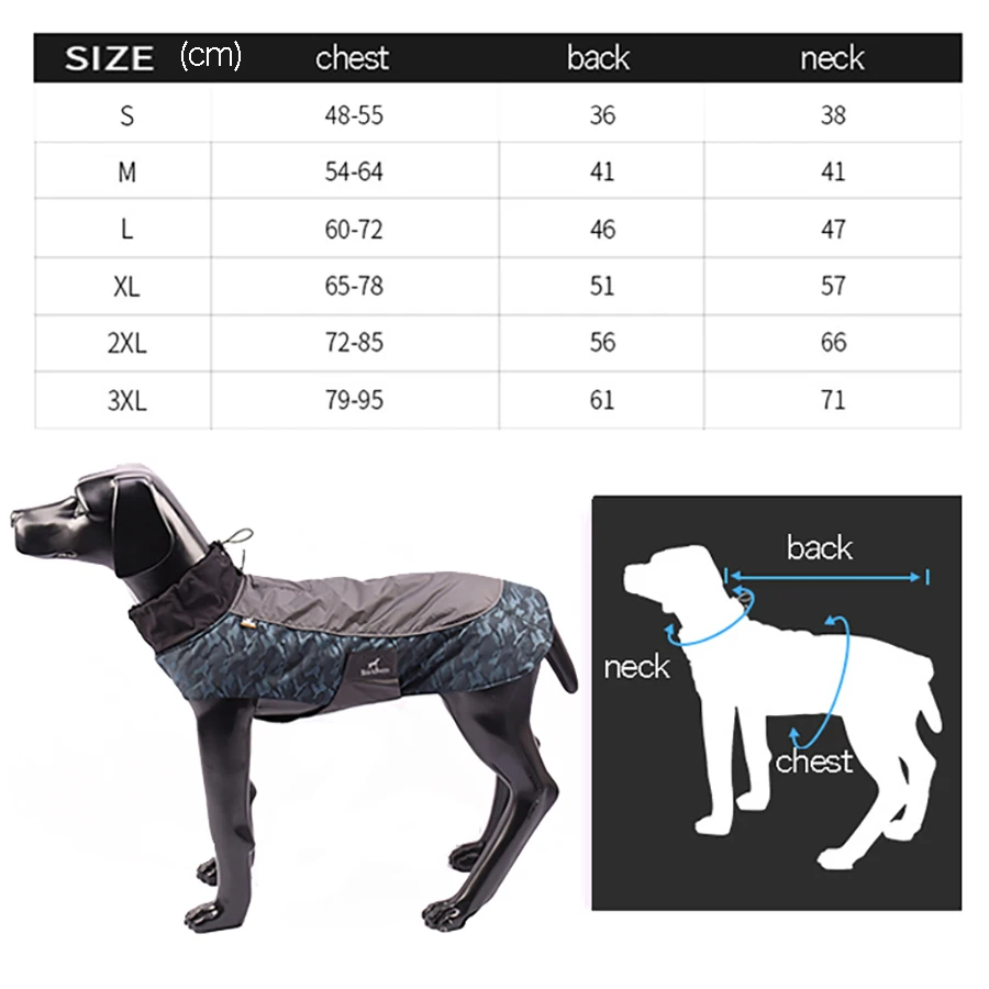 Камуфляж собака зимняя куртка для собак на открытом воздухе пальто