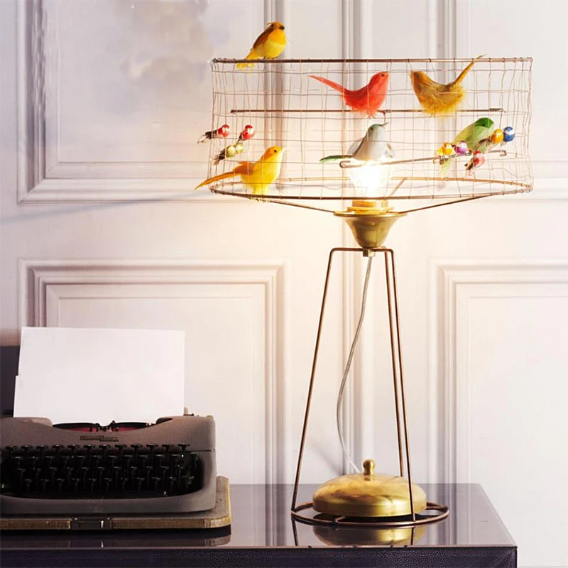 Скандинавская современная настольная лампа Минималистичная для гостиной