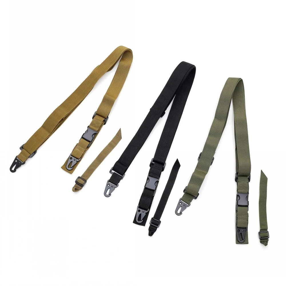 

Military Tactical Gun Sling 3 Point Airsoft Bungee Rifle Strapping Belt Shooting Hunting Accessories Three Point Gun Rope Strap