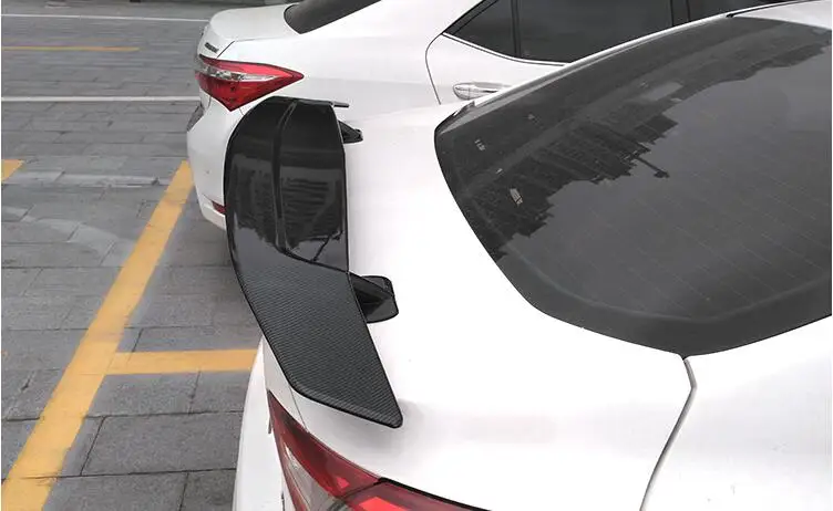 Спойлер для фокусировки на заднее крыло автомобиля задний спойлер из