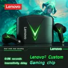 Наушники-вкладыши Lenovo true wirless, Bluetooth 5,0, стереогарнитура для геймеров, мини-наушники, спортивные наушники, бесплатная доставка