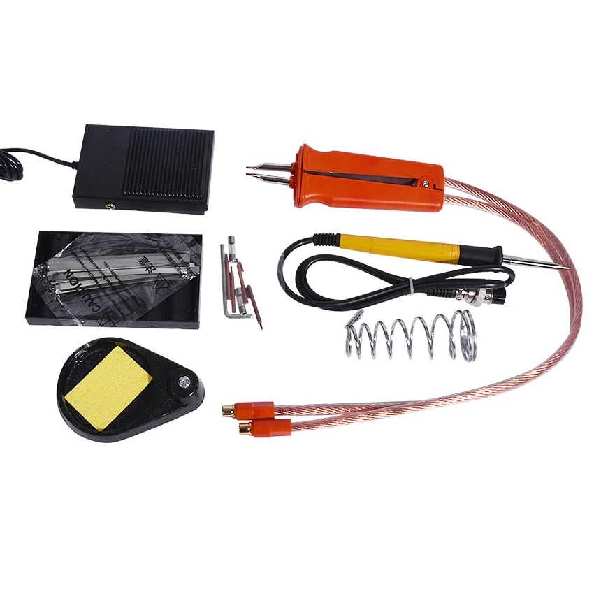 

709A LED Pulse Battery Spot Welder with Soldering Iron Station Spot Welding Machine for 18650 16430 14500 battery 1.9kw