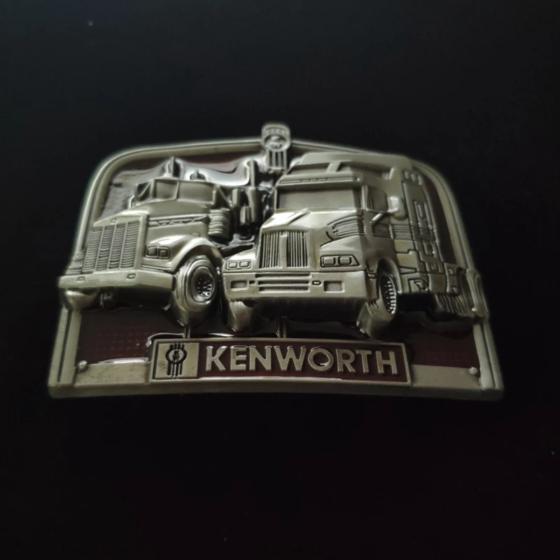 Горячая продажа металлическая модель грузовика пряжка для ремня в западном