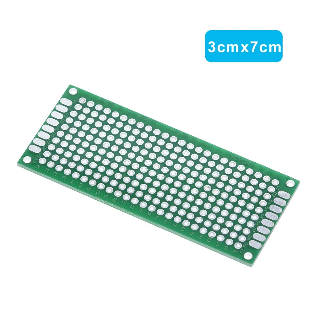 Дропшиппинг 4 шт. 5x7 4x6 3x7 2x8 см двухсторонний медный Прототип pcb универсальная