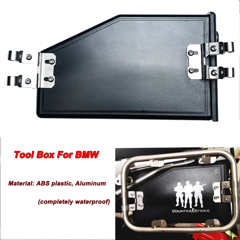 

F850GS Tool Box For BMW R1250gs R1200gs Lc & adv Adventure 2004- 2018 for BMW r 1200 gs F750 /850 GS 18-19 Left Side Bracket box