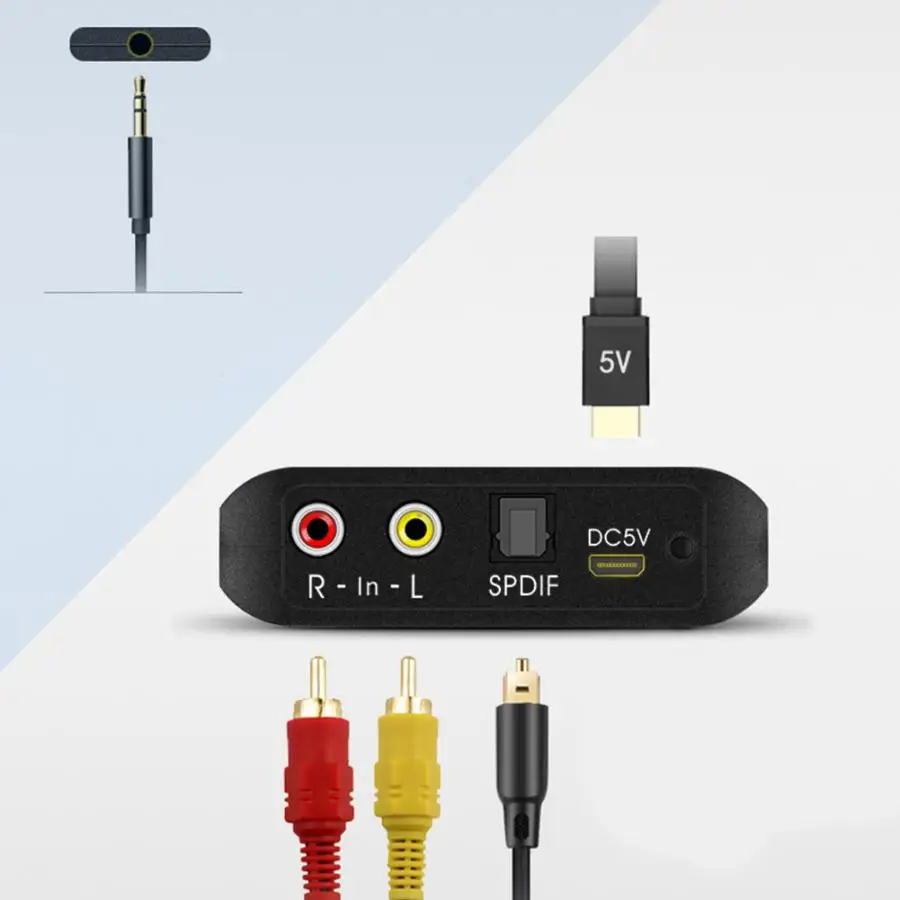 Прочный ABS беспроводной 2 4G HIFI аудио передатчик без задержки комплект приемника