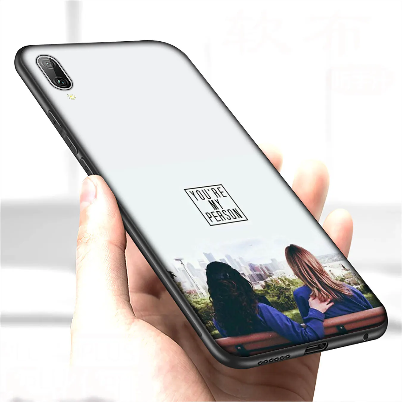 Мягкий чехол для телефона с анатомией серого цвета Huawei Y9 Y7 Y6 Prime 2019 2018 Honor 20 10 9 9X 8C 8X