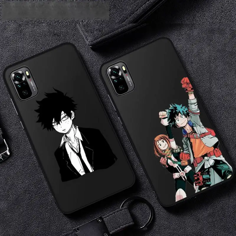

My hero academia Phone Case For Xiaomi Mi Redmi Note 8T 9T 9S 9A 10 7 8 9 Lite pro