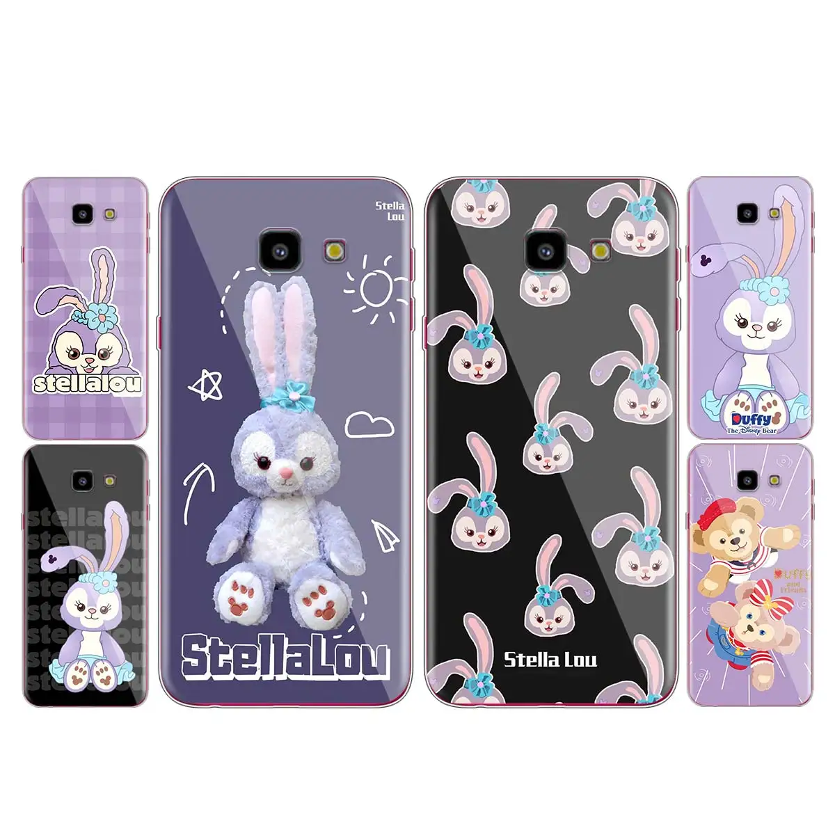 

Stellalou rabbit for Samsung Galaxy J2 J3 J4 Core J5 J6 J7 J8 Prime duo Plus 2018 2017 Soft Transparent Phone Cover