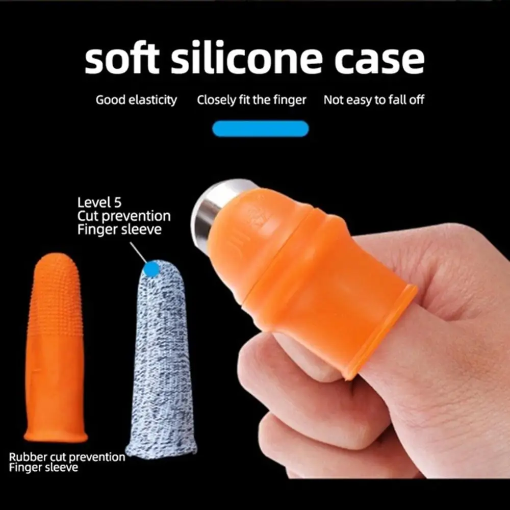 Силиконовый нож для большого пальца садовый сбора овощей фруктов отделки