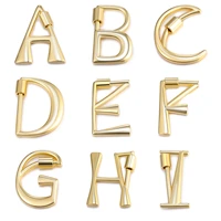 26 letter necklaces alphabet pendants gold color copper mini a z letter pendant necklace shinning 26 initial collares jewelry