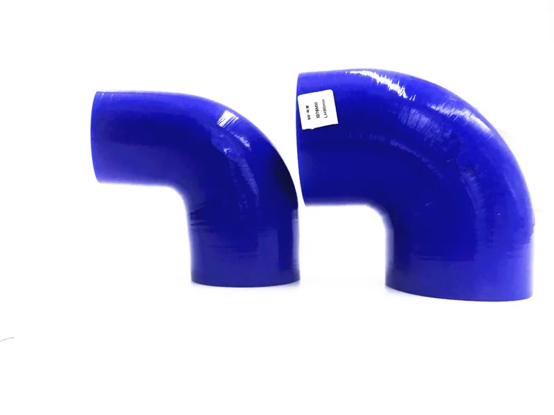 Силиконовый шланг резиновый Соединительный для воздухозаборника 90 градусов 38 45