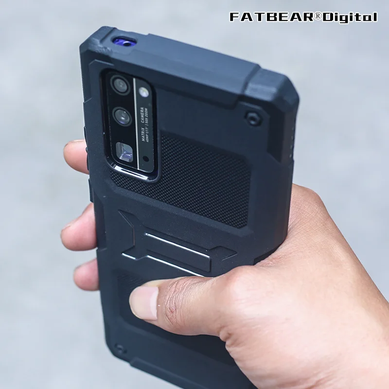 

[for HUAWEI Honor 30 Pro + ] FATBEAR Tactical Military Grade Rugged Shockproof Armor Full Protective Skin Case Cover