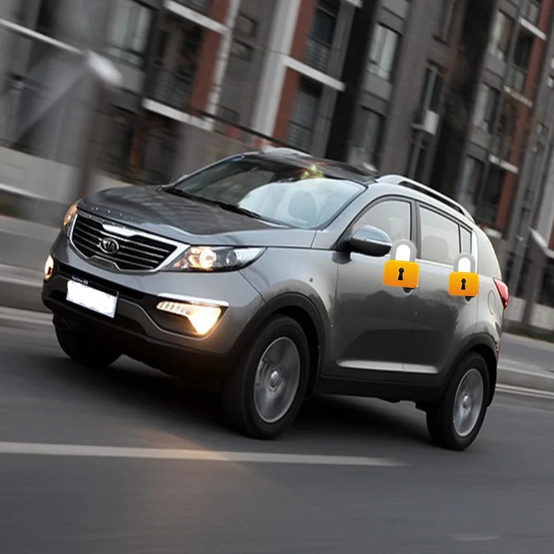 Бесплатная доставка Авто OBD Блокировка скорости разблокировка устройства 4 двери