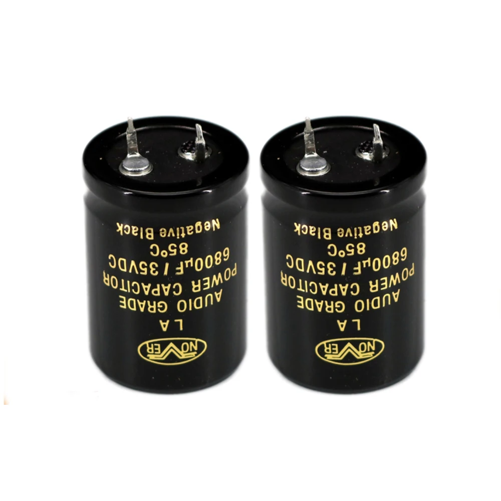 4 шт. novernover LA 6800 мкФ 35В 25x35 мм Шаг 10 35V/6800 HI-FI Лихорадка Голдинг конденсаторы