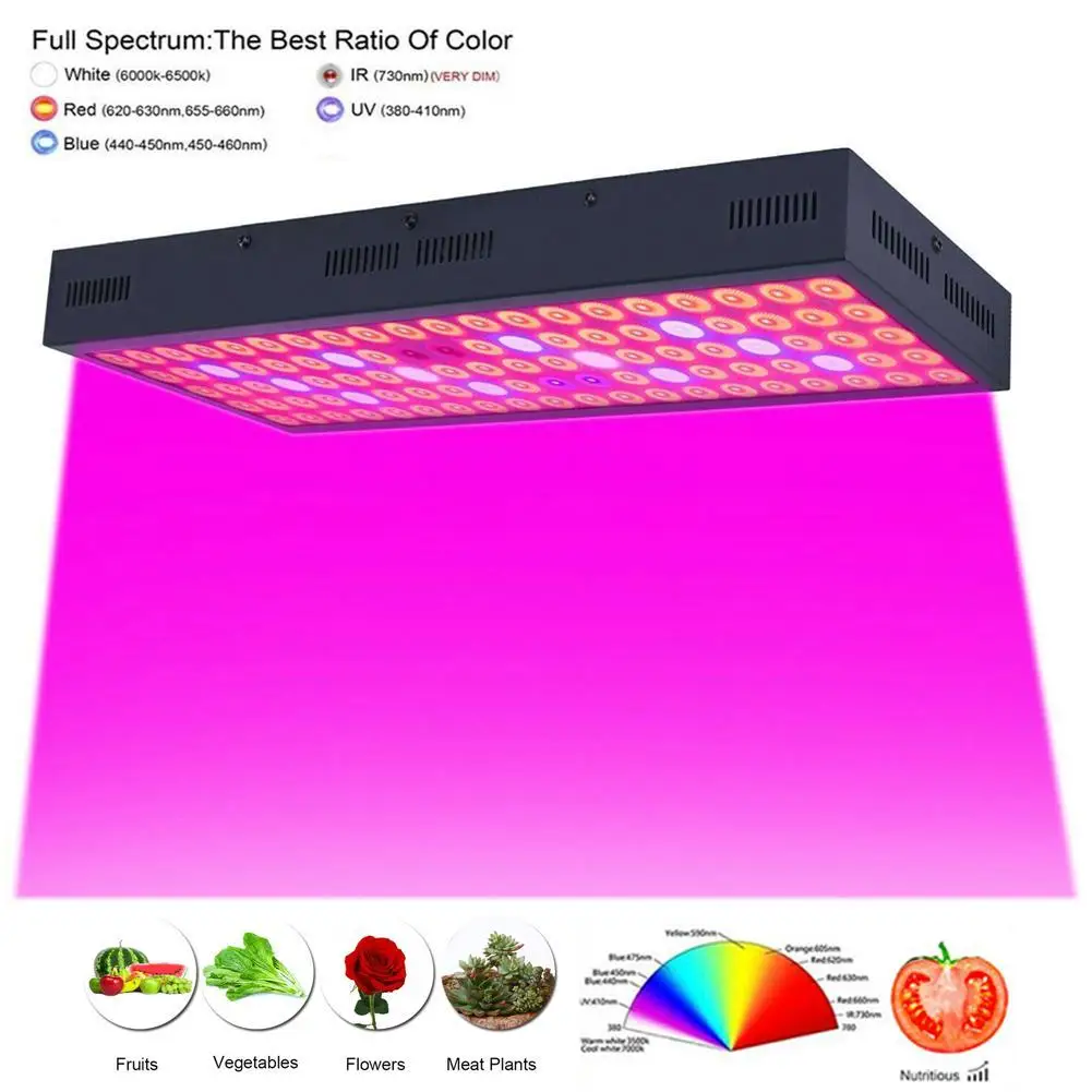 

Hot Sales 3000W LED Grow Light Hydroponic Full Spectrum Indoor Veg Plant Lamp Panel 3000W Grow Lights Plant Accessories Sep 10