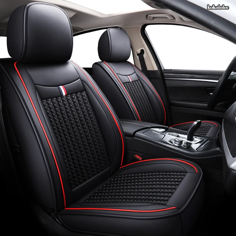 

KOKOLOLEE 1 PCS car seat cover For skoda kodiaq rapid spaceback octavia 2012 fabia 2 felicia accessories seat covers for seats