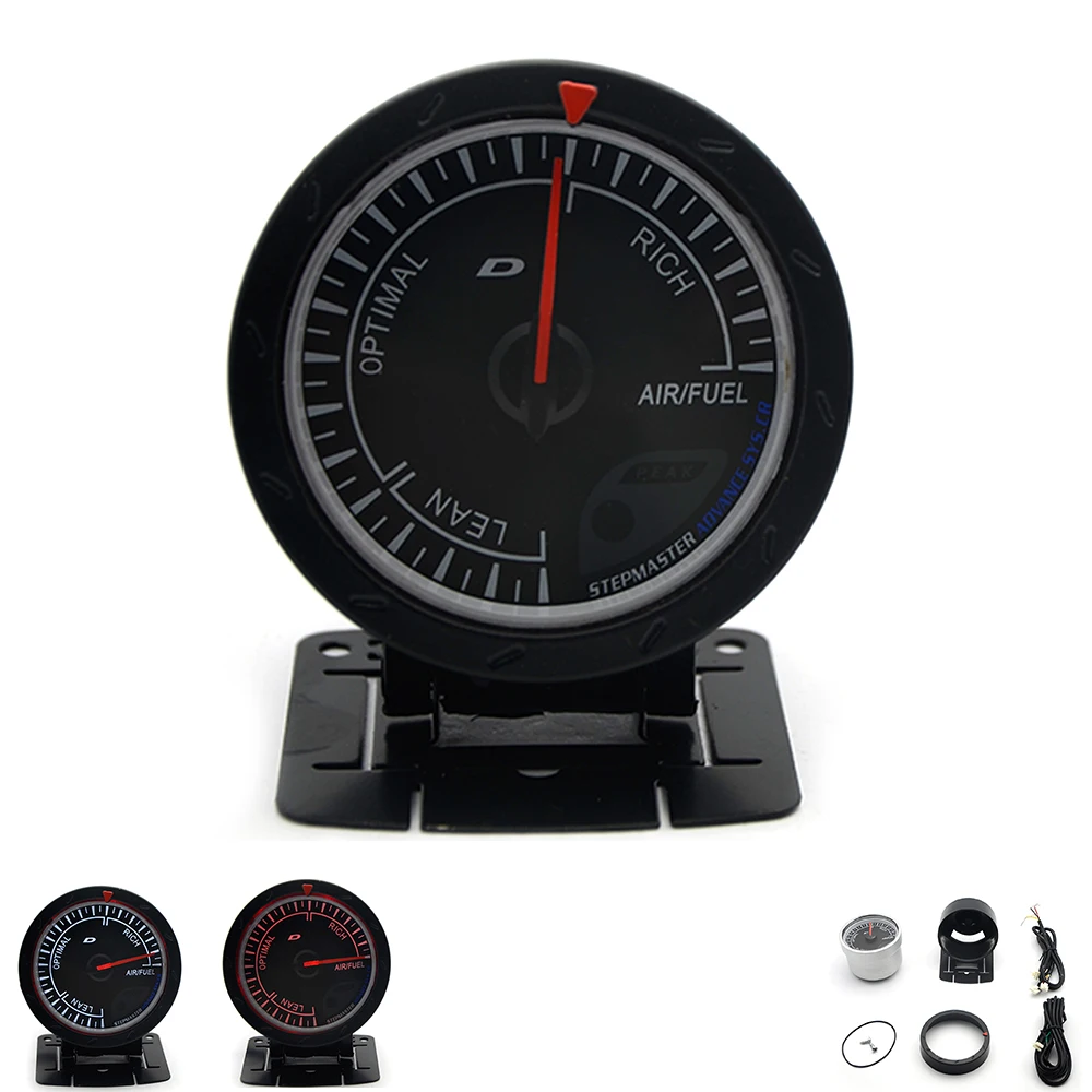 

60 мм Boost Turbo/вакуум/Температура воды/Температура масла/пресс для масла/Вольтметр/соотношение воздушного и топливного потока/горючий пресс/Тахометр с логотипом