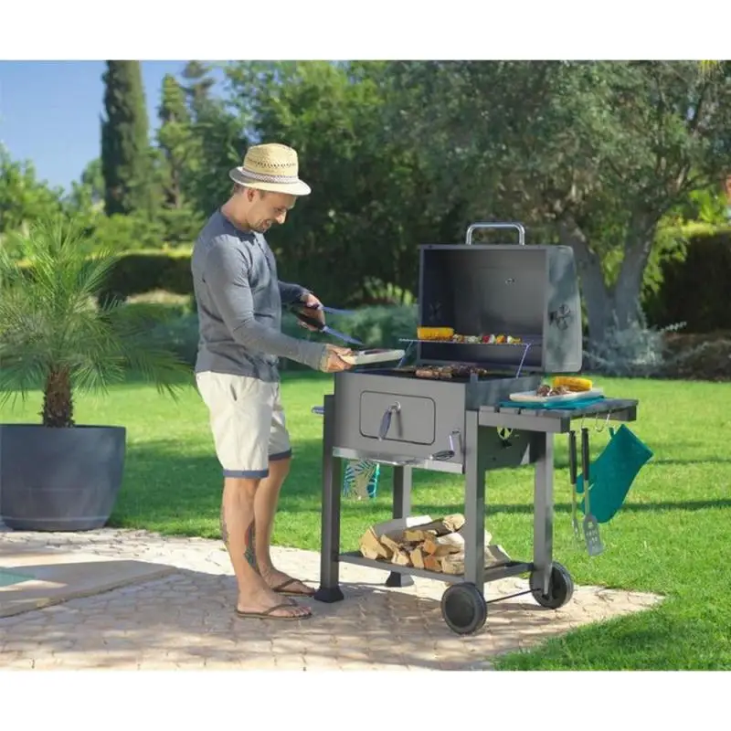 

Portable Foldable BBQ Grills Patio Barbecue Charcoal Grill Stove Household Charcoal Barbecue Box Outdoor Barbecue Rack HWC