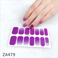 french butterfly manicure sticker for false nails art design