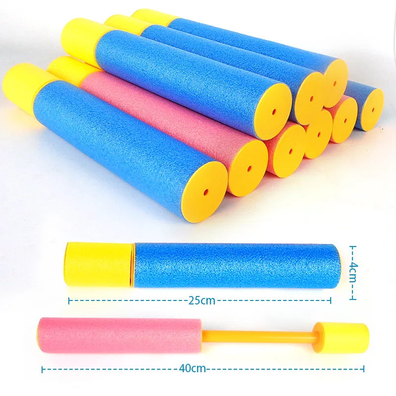 Pistola de burbujas de espuma EVA para ni&ntilde;os, playa de juguete de pulverizaci&oacute;n de agua, juegos al aire libre, pistola de agua, juguete para regalo-3
